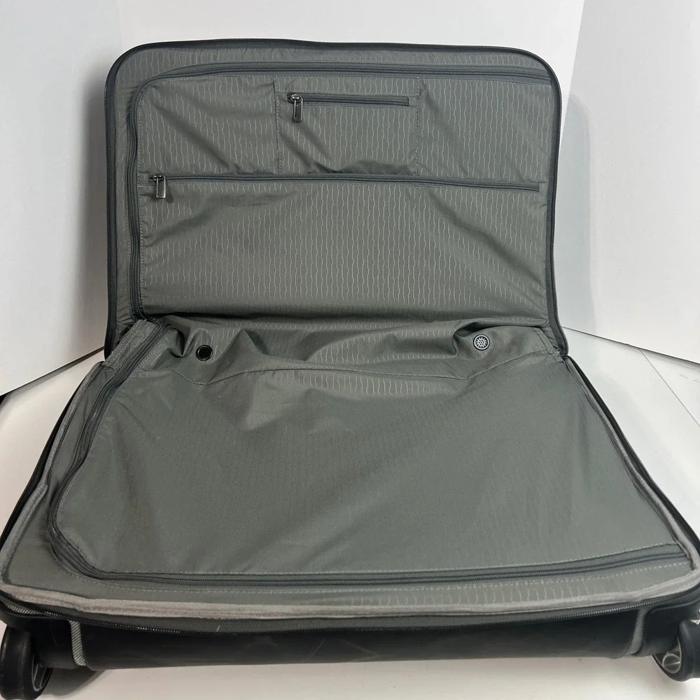 Tumi T-Tech Rolling Garment Bag Grey Ballistic Nylon Suit Carrier 6730MST